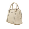 Gucci White GG Shima Dome Medium Tote Bag and Shoulder Bag 449663 153159198 [P]