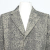 MATTHEW MILLER Gray Blue Cotton Blend Men's Coat aa61302 153689740 [P]