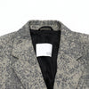 MATTHEW MILLER Gray Blue Cotton Blend Men's Coat aa61302 153689740 [P]