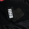MONCLER GIRDWOOD ブラック レッド フローラル プリント フード メンズ ダウンパディング ジャケット aa61766 153689747 [P]