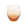 HERMES Amber Fanfare Pomp Voice Kristall Old Fashioned Glas Set 2P aa55238 155013064 [P]