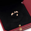 CARTIER ラブリング 1Pダイヤ 4mm リング-10号 B40507 155099638 [P]