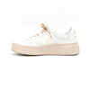 GUCCI Damen Sneaker mit GG-Prägung in Weiß und Rosa 684911 155307397 [P]