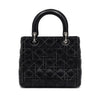 DIOR M0550 schwarze Cannage Multi-Color Stitch Lady Medium Tote Bag und Schultertasche aa63058 155425528 [P]
