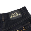 GUCCI Damen Jeans mit Horsebit-Logo 689097 AA62980 155518633 [P]