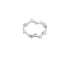 TIFFANY & CO オリーブリーフバンドシルバー女性リング-12号 30210573 155800967 [P]
