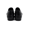 PRADA Schwarze gebrushte Gummi-Plattform-Penny-Loafer für Damen 1D196 155800990 [P]
