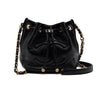 CHANEL Vintage Kapuzentop Schultertasche mit Kettenriemen in Schwarz Glänzend AS1946 aa63614 155954684 [P]