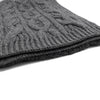 HERMES Grau Wenden 100% Kaschmir Unisex Schal aa62217 155995615 [P]