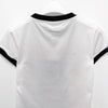 GANNI Logo-Druck Baumwoll T-Shirt kurzärmlig in Bright White (A1050030 151) 157339072 [P]