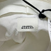 ISABEL MARANT HALEY Logo Bucket Hat Ecru Schwarz (CU001XHA A3C01J ECBK) 123475697 [P]