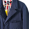 THOM BROWNE Herren Chesterfield Daunenmantel Jacke Navy 2 Größe 156825935 [P]