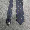 VIVIENNE WESTWOOD Logo Seidenkrawatte / Dunkelblau 162618046 [P]