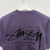 stussy MODERN AGE Pigment Dyed T-shirt Grape 155791626 [P]