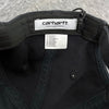 CARHARTT 26SS Baseballcap aus Canvas schwarz stone washed 155384494 [P]