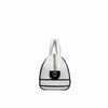 DIOR Vibe Zip Leder Bowling Bag Tote Bag Schultertasche Medium Weiß 158667662 [P]