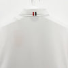 Thom Browne Classic Stripe 4 Bar Classic Pique Short Sleeve Polo T-Shirt White 155940687 [P]