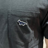Maison Kitsune Navy Fox Patch Pocket T-Shirt for Men 22FW 123776159 [P]