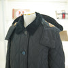 Burberry Women's Black Quilted Coat Dereham 143223614 [P]