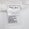 Prada Men's Triangle Logo Terry Bermuda Shorts White 162161578 [P]