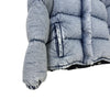Miu Miu Washing Denim Hood Back Logo Down Jacket Blue 38 160755466 [P]