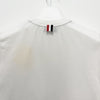 Thom Browne Diagonal Striped 4-Bar Short Sleeve T-Shirt White 155940768 [P]