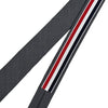 THOM BROWNE Dreifarbiger 120er Twill Wollkrawatte Mittelgrau MNL001A 160755391 [P]