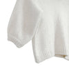 Dior Women's Kids Sequin Logo Alpaca Wool Knit Ivory 10A 158667673 [P]
