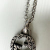 Gucci Men's Necklace Silver Interlocking G Pendant Luxury Certification SH231002-04 145803685 [P]