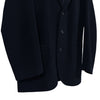 Auralee Men's Cashmere Wool Oversized Blazer Jacket Navy 3 Size 157966675 [P]