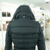 Burberry Hooded Long Padded Dalmerton 80613691 Black Down 112421708 [P]
