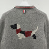 THOM BROWNE 26FW ヘクター ハンド ポケット パッチ カーディガン トーナル グレー (MKC647A Y1506 055) 158340079 [P]