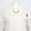 LOUIS VUITTON 1ABT4F 23SS Frauen T-Shirt mit LV-Patch und Kette 156278227 [P]