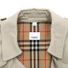 BURBERRY ホワイト ベルト付き トレンチコート レディース 8028942 156319345 [P]