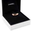 CHANEL 18K Beige Gold Quilted Small COCO CRUSH Ring Ring - Size 23, 24 aa63721 156607646 [P]
