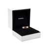 CHANEL 18K Beige Gold Quilted Small COCO CRUSH Ring Ring - Size 23, 24 aa63721 156607646 [P]