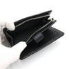 Coach Black Silver Logo Medium Corner Zip Women’s Wallet 56562 152316469 [P]