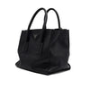 Prada Black Glazed Calf Double Tote Shoulder Bag 2625 157586929 [P]