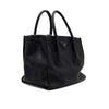 Prada Black Glazed Calf Double Tote Shoulder Bag 2625 157586929 [P]
