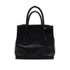 Prada Black Glazed Calf Double Tote Shoulder Bag 2625 157586929 [P]