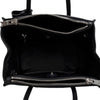 Prada Black Glazed Calf Double Tote Shoulder Bag 2625 157586929 [P]