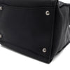Prada Black Glazed Calf Double Tote Shoulder Bag 2625 157586929 [P]