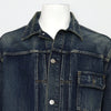 Dior Leather Patch Trucker Men's Denim Jacket 293D489AY513 1947 158416699 [P]