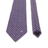Dunhill Blue Shield Pattern Silk Tie aa65917 158417006 [P]