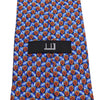Dunhill Blue Shield Pattern Silk Tie aa65917 158417006 [P]