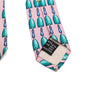 GUCCI Rosa Spatenmuster 100% Seidenkrawatte aa65944 158416862 [P]