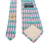 GUCCI Rosa Spatenmuster 100% Seidenkrawatte aa65944 158416862 [P]