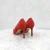 LOUIS VUITTON Suede High Heels in Rot 37.5 163157680 [P]