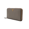 Prada 1ML506 ARGILLA Saffiano Zip Long Wallet AA66606 159067823 [P]
