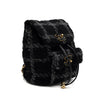 CHANEL Black Wool Tweed Gold Metal Chain CC Pocket Duma Backpack AS3615 159088226 [P]